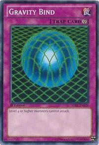 Gravity Bind SDRE-EN038 Yu-Gi-Oh card from Structure Deck: Realm of the Sea Emperor