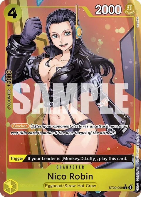 Nico Robin Full Art ST29-009 One Piece card from Starter Deck 29: Egghead