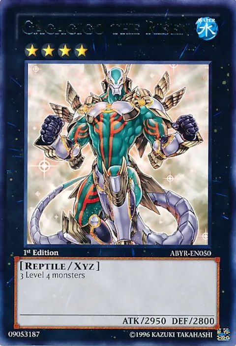 Gagagigo the Risen ABYR-EN050 1st Edition Yu-Gi-Oh card from Abyss Rising