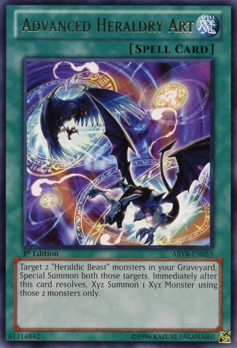 Advanced Heraldry Art ABYR-EN055 Yu-Gi-Oh card from Abyss Rising