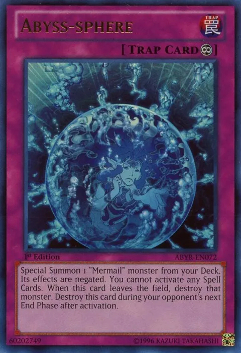 Abyss-sphere ABYR-EN072 Unlimited Yu-Gi-Oh card from Abyss Rising