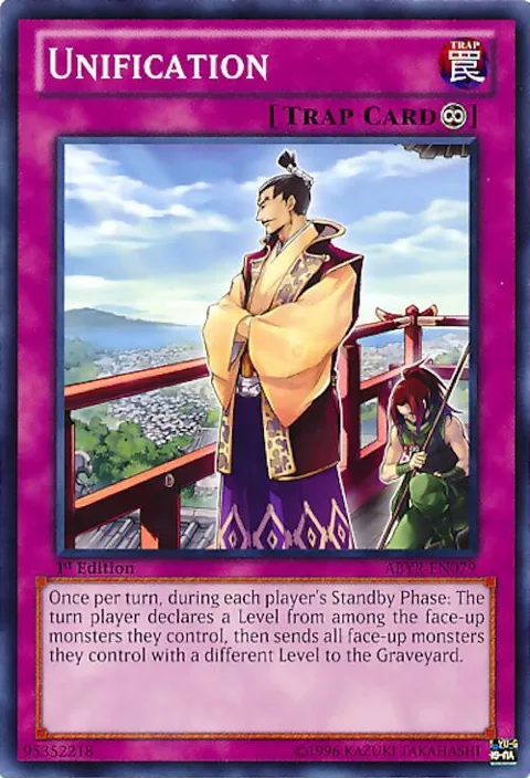 Unification ABYR-EN079 Yu-Gi-Oh card from Abyss Rising