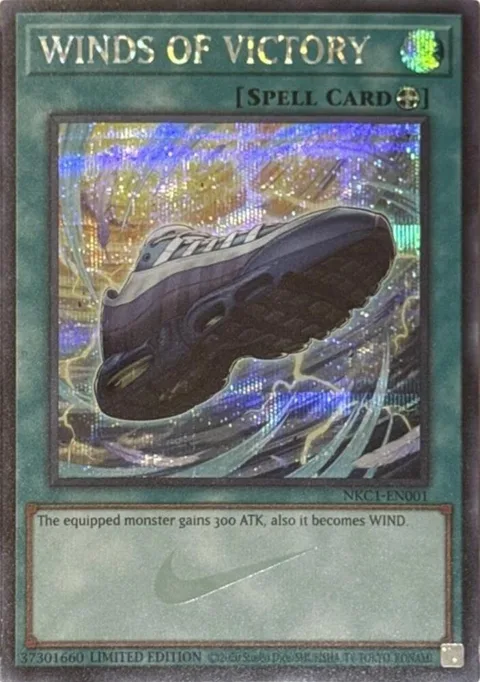 Winds of Victory NKC1-EN001 Yu-Gi-Oh card from Miscellaneous Promotional Cards