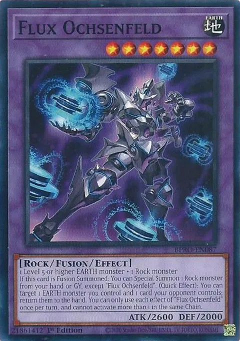 Flux Ochsenfeld BPRO-EN087 Yu-Gi-Oh card from Burst Protocol