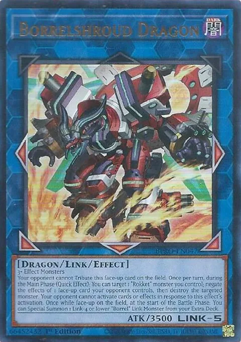 Borrelshroud Dragon BPRO-EN047 Yu-Gi-Oh card from Burst Protocol