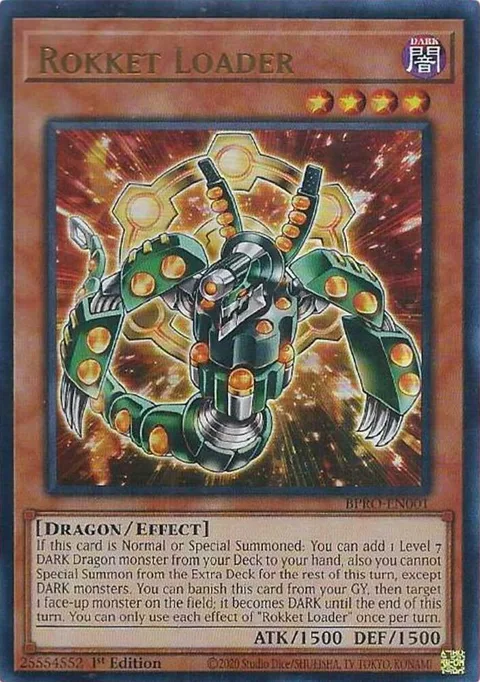 Rokket Loader BPRO-EN001 Yu-Gi-Oh card from Burst Protocol