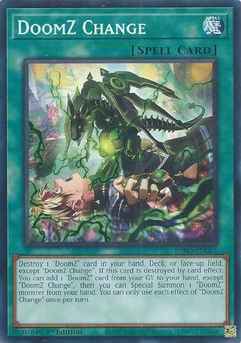 DoomZ Change BPRO-EN055 Yu-Gi-Oh card from Burst Protocol