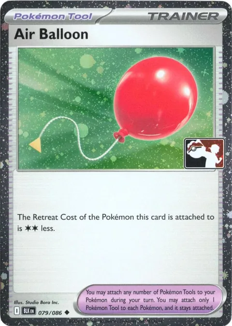 Air Balloon - 079/086 Cosmos Holo #079/086 Holofoil Pokémon card from Prize Pack Series Cards