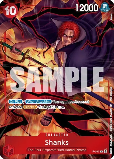 Shanks Event Pack Vol. 8 P-097 One Piece card from One Piece Promotion Cards