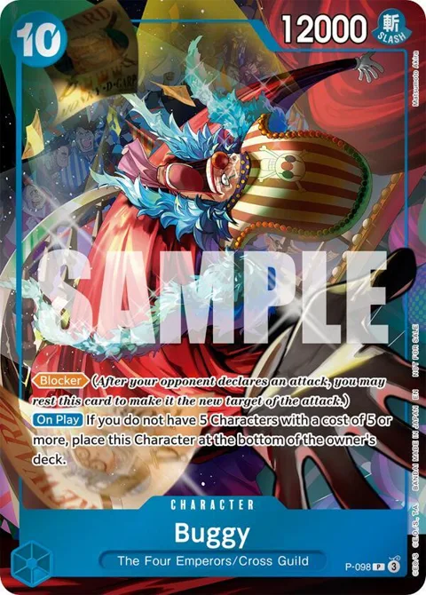 Buggy Event Pack Vol. 8 P-098 One Piece card from One Piece Promotion Cards