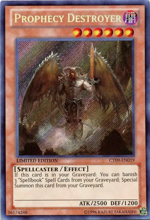 Prophecy Destroyer CT09-EN019 Yu-Gi-Oh card from 2012 Collectors Tin