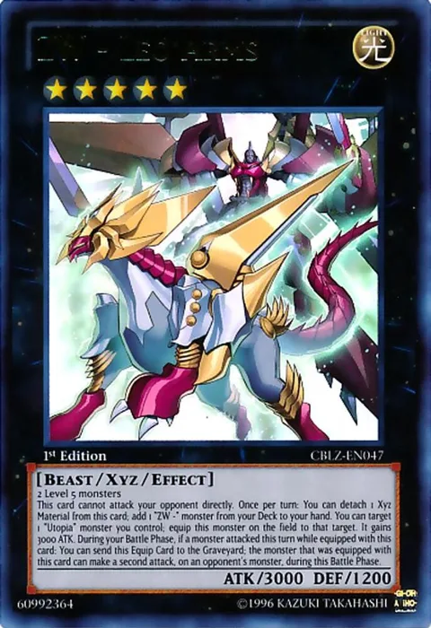 ZW - Leo Arms CBLZ-EN047 1st Edition Yu-Gi-Oh card from Cosmo Blazer