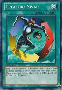 Creature Swap SDOK-EN029 Yu-Gi-Oh card from Structure Deck: Onslaught of the Fire Kings