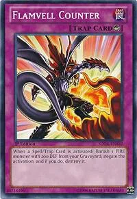 Flamvell Counter SDOK-EN032 Yu-Gi-Oh card from Structure Deck: Onslaught of the Fire Kings