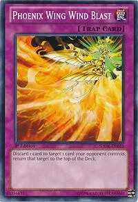 Phoenix Wing Wind Blast SDOK-EN033 Yu-Gi-Oh card from Structure Deck: Onslaught of the Fire Kings