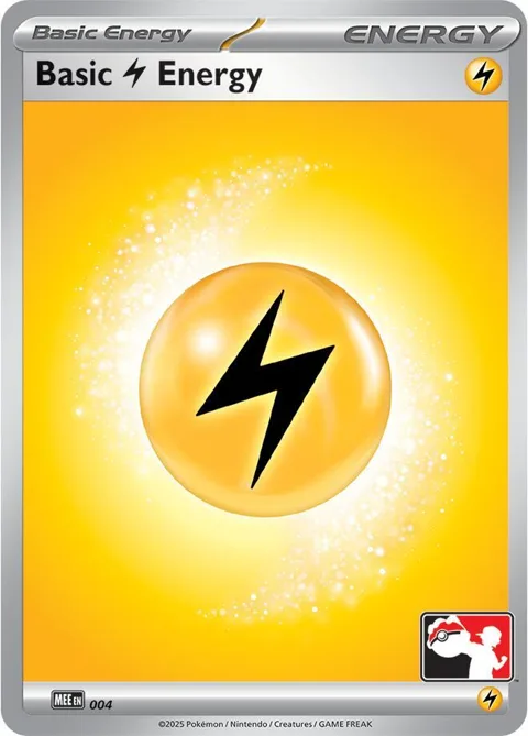 Basic Lightning Energy - MEE 004 #004 Pokémon card from Prize Pack Series Cards