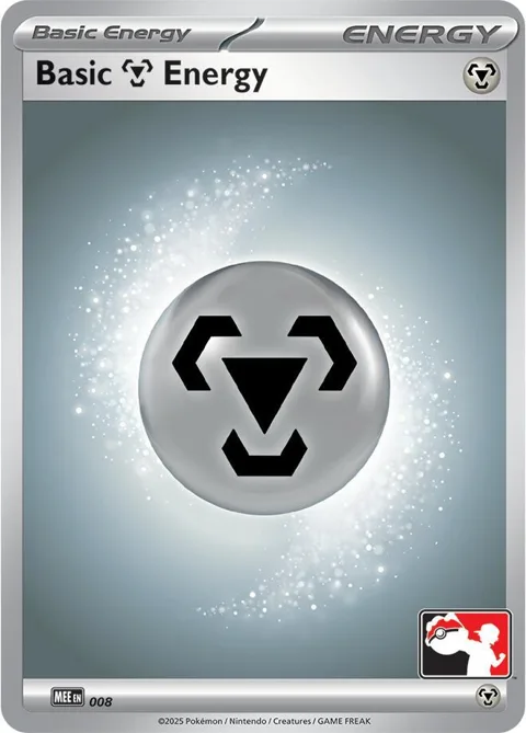 Basic Metal Energy - MEE 008 #008 Pokémon card from Prize Pack Series Cards
