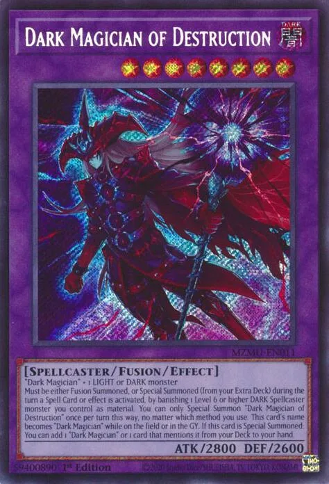 Dark Magician of Destruction MZMU-EN011 Yu-Gi-Oh card from Maze of Muertos