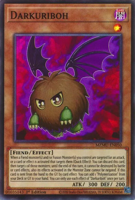 Darkuriboh MZMU-EN050 Yu-Gi-Oh card from Maze of Muertos