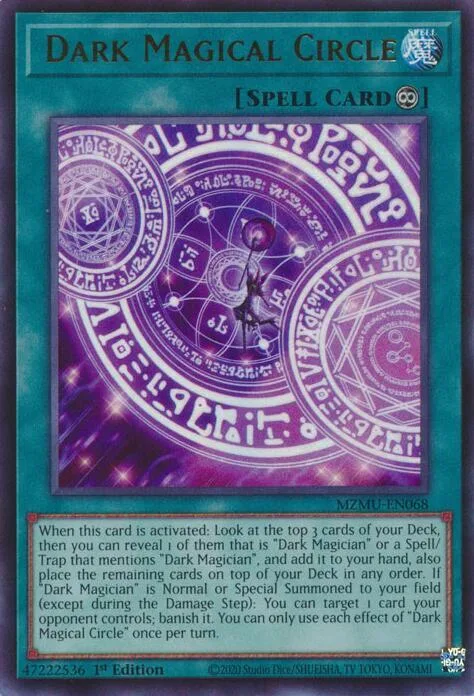 Dark Magical Circle MZMU-EN068 Yu-Gi-Oh card from Maze of Muertos