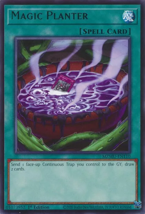 Magic Planter MZMU-EN110 Yu-Gi-Oh card from Maze of Muertos