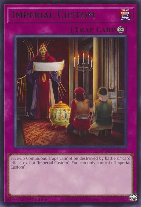 Imperial Custom MZMU-EN120 Yu-Gi-Oh card from Maze of Muertos