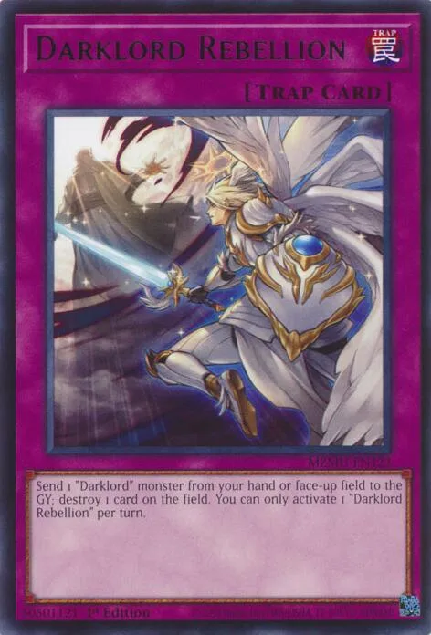 Darklord Rebellion MZMU-EN123 Yu-Gi-Oh card from Maze of Muertos