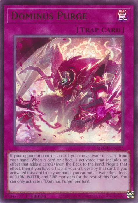 Dominus Purge MZMU-EN125 Yu-Gi-Oh card from Maze of Muertos