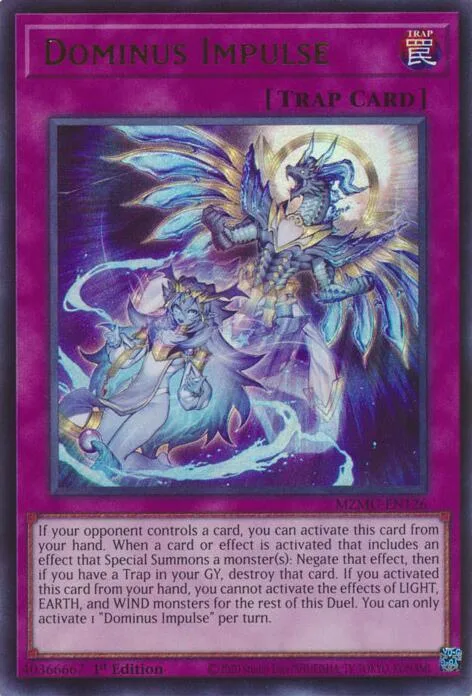 Dominus Impulse MZMU-EN126 Yu-Gi-Oh card from Maze of Muertos