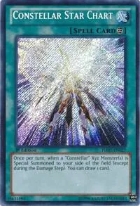 Constellar Star Chart HA07-EN027 Unlimited Yu-Gi-Oh card from Hidden Arsenal 7: Knight of Stars