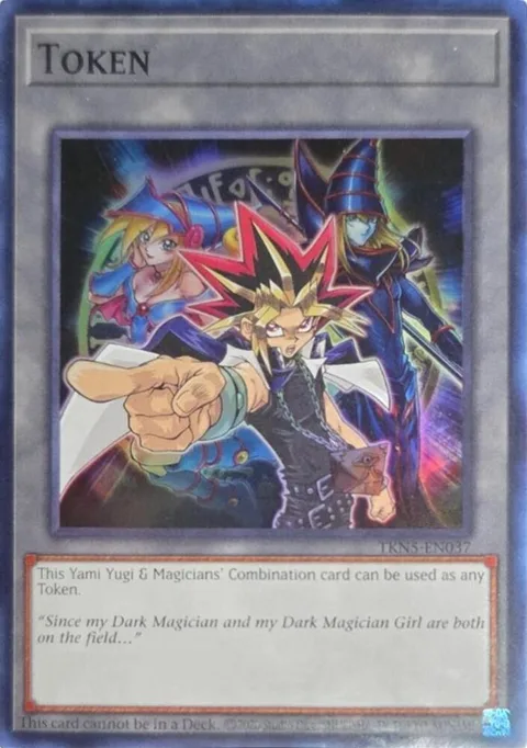 Token: Yami Yugi & Magicians Combination TKN4-EN037 Yu-Gi-Oh card from Burst Protocol