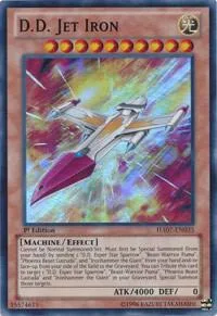 D.D. Jet Iron HA07-EN035 1st Edition Yu-Gi-Oh card from Hidden Arsenal 7: Knight of Stars