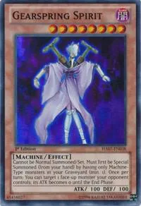 Gearspring Spirit HA07-EN038 1st Edition Yu-Gi-Oh card from Hidden Arsenal 7: Knight of Stars