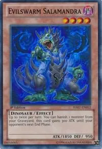 Evilswarm Salamandra HA07-EN052 1st Edition Yu-Gi-Oh card from Hidden Arsenal 7: Knight of Stars