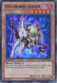 Evilswarm Golem HA07-EN053 Unlimited Yu-Gi-Oh card from Hidden Arsenal 7: Knight of Stars