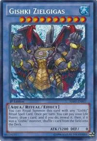 Gishki Zielgigas HA07-EN057 1st Edition Yu-Gi-Oh card from Hidden Arsenal 7: Knight of Stars