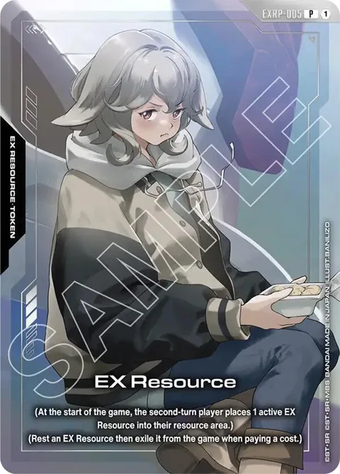 EX Resource Premium Card Collection Gundam Assemble - PC01A EXRP-005 Gundam card from Promotional EX Resource Tokens