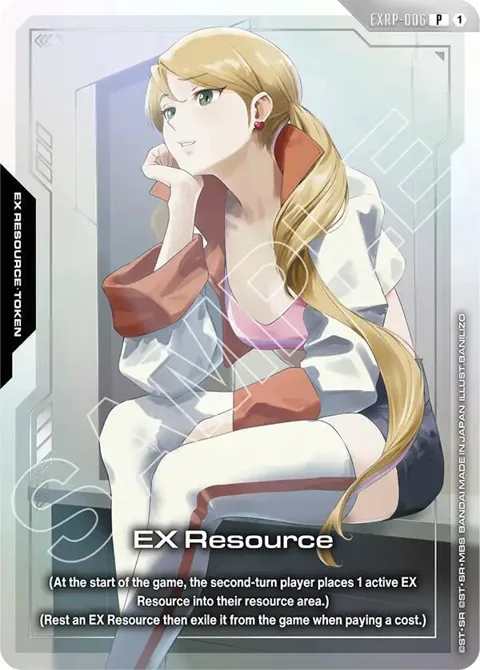 EX Resource Premium Card Collection Gundam Assemble - PC01A EXRP-006 Gundam card from Promotional EX Resource Tokens