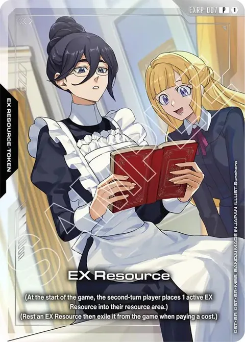 EX Resource Premium Card Collection Gundam Assemble - PC01A EXRP-007 Gundam card from Promotional EX Resource Tokens