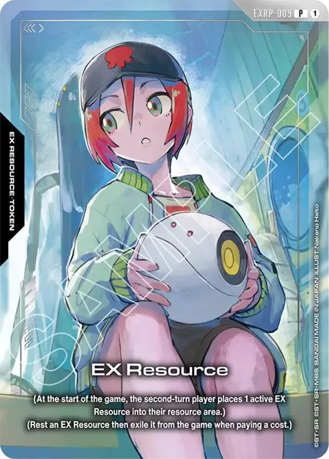 EX Resource Premium Card Collection Gundam Assemble - PC02A EXRP-009 Gundam card from Promotional EX Resource Tokens
