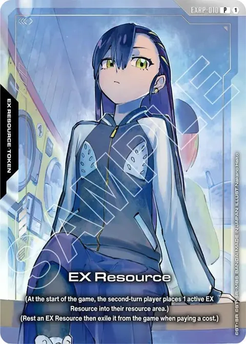 EX Resource Premium Card Collection Gundam Assemble - PC02A EXRP-010 Gundam card from Promotional EX Resource Tokens