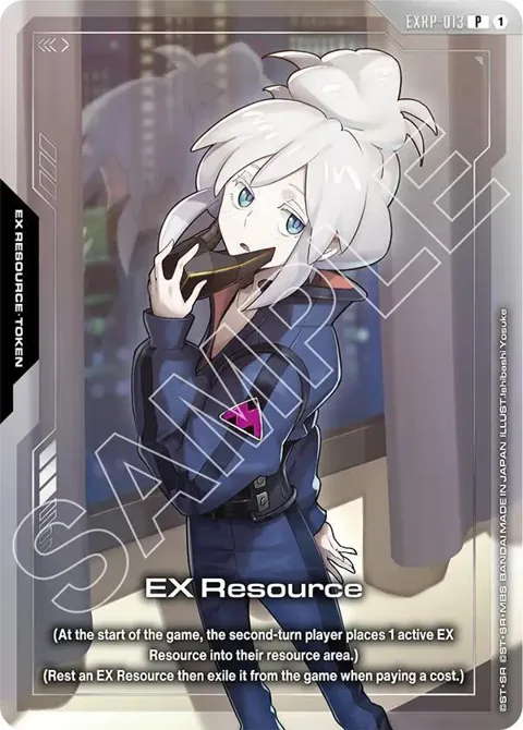 EX Resource Premium Card Collection Gundam Assemble - PC02A EXRP-013 Gundam card from Promotional EX Resource Tokens