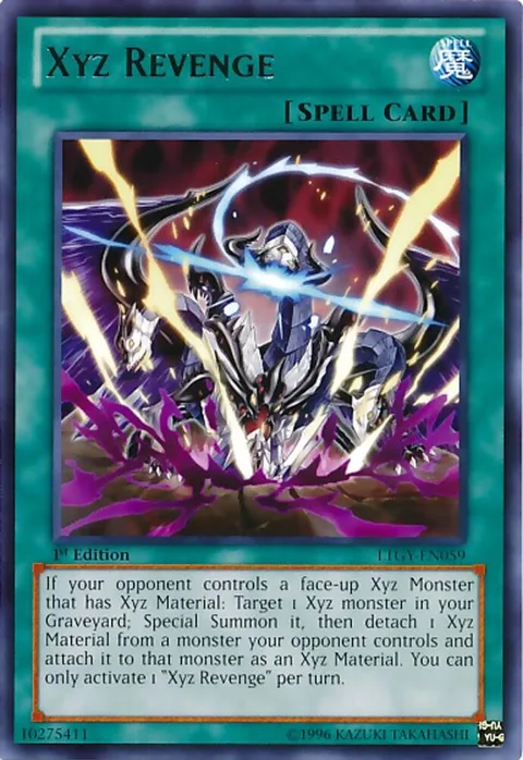 Xyz Revenge LTGY-EN059 Yu-Gi-Oh card from Lord of the Tachyon Galaxy