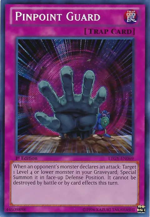 Pinpoint Guard LTGY-EN069 Unlimited Yu-Gi-Oh card from Lord of the Tachyon Galaxy