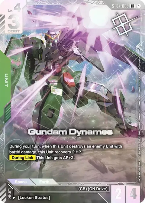 Gundam Dynames Newtype Challenge 2026 Mission 2 ST07-005 Gundam card from Gundam Promotional Cards