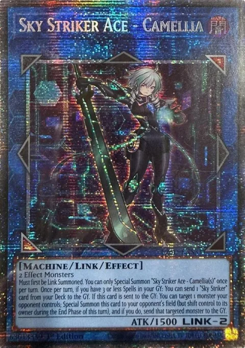 Sky Striker Ace - Camellia Starlight Rare L26D-ENS31 Yu-Gi-Oh card from Legendary Modern Decks 2026