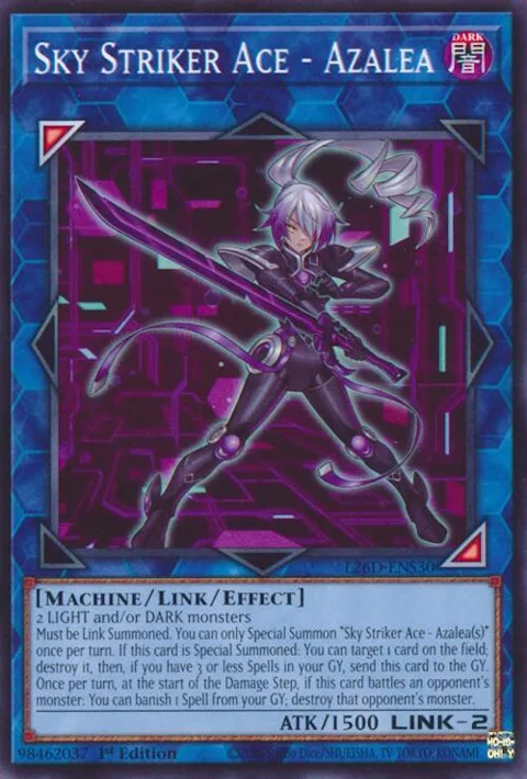 Sky Striker Ace - Azalea L26D-ENS30 Yu-Gi-Oh card from Legendary Modern Decks 2026