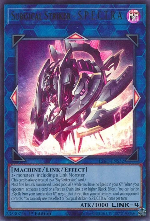 Surgical Striker - S.P.E.C.T.R.A. L26D-ENS32 Yu-Gi-Oh card from Legendary Modern Decks 2026