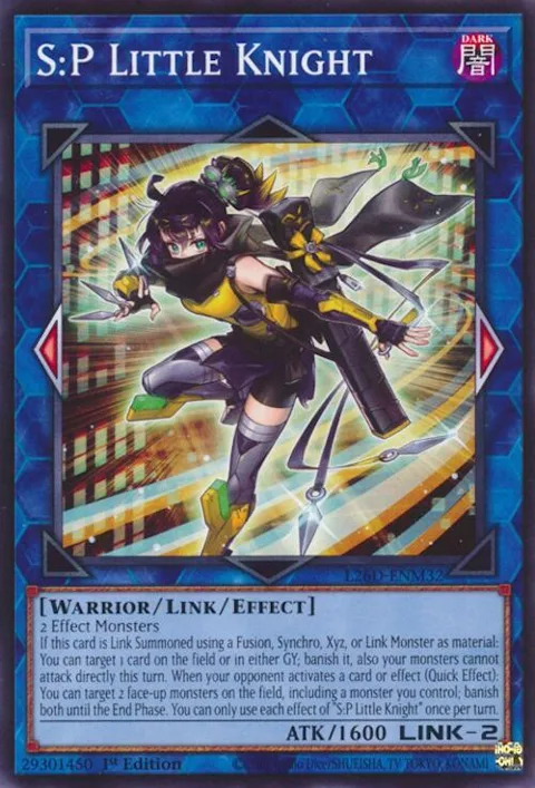 S:P Little Knight L26D-ENM32 Yu-Gi-Oh card from Legendary Modern Decks 2026