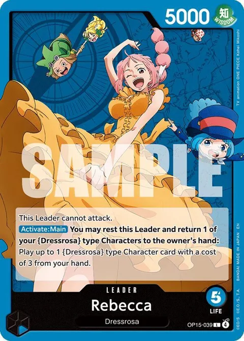 Rebecca OP15-039 One Piece card from Adventure on Kami's Island